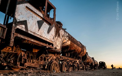 Cemitério de Trens de Uyuni é metáfora existencial